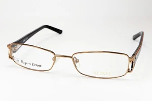 XOXO Abrazos y Besos Fama Marrón Claro/Marrón Oscuro 51-17-135 Marcos Bisagras Flexibles E147 - Imagen 1 de 12