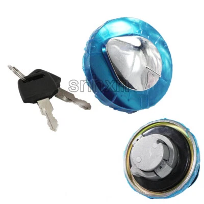 Tapa del tanque de combustible gasolina 2 llaves para Honda VTX1300C VTX1300S 2004-2009 05 06 07 08 Foto 1 de 4