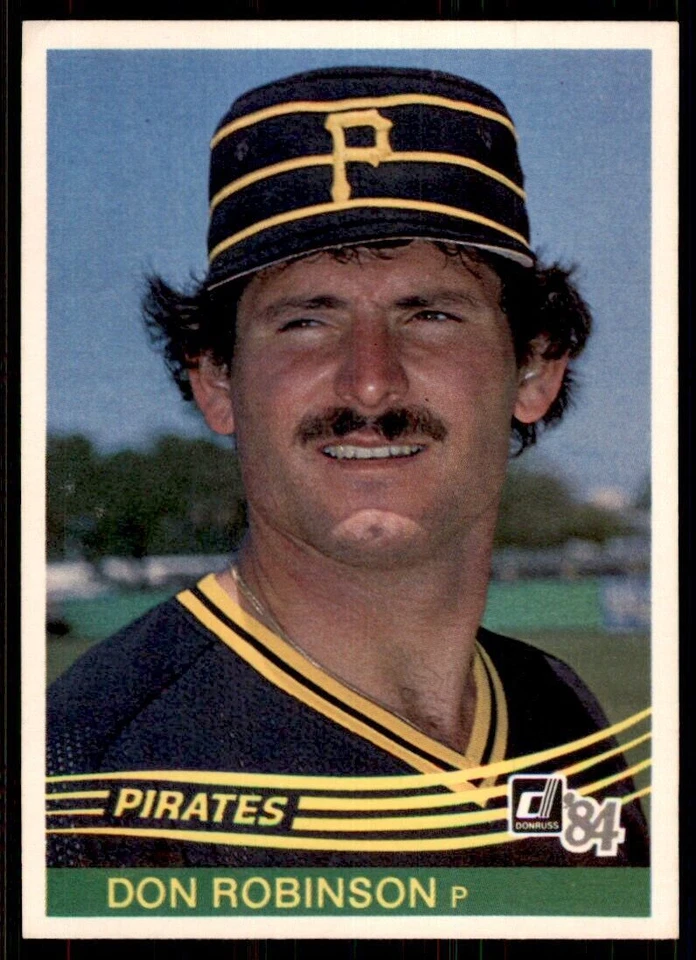 1984 Donruss Don Robinson Baseball Cards #532 - Image 1 of 2