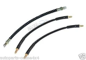 DEFENDER 90 FRONT & REAR BRAKE HOSE FLEXI PIPES  NRC7874(2)NRC9455(1) - Picture 1 of 1