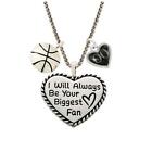 Custom I Will Always Be Your Biggest Fan Basketball Necklace Jersey Number 0-50