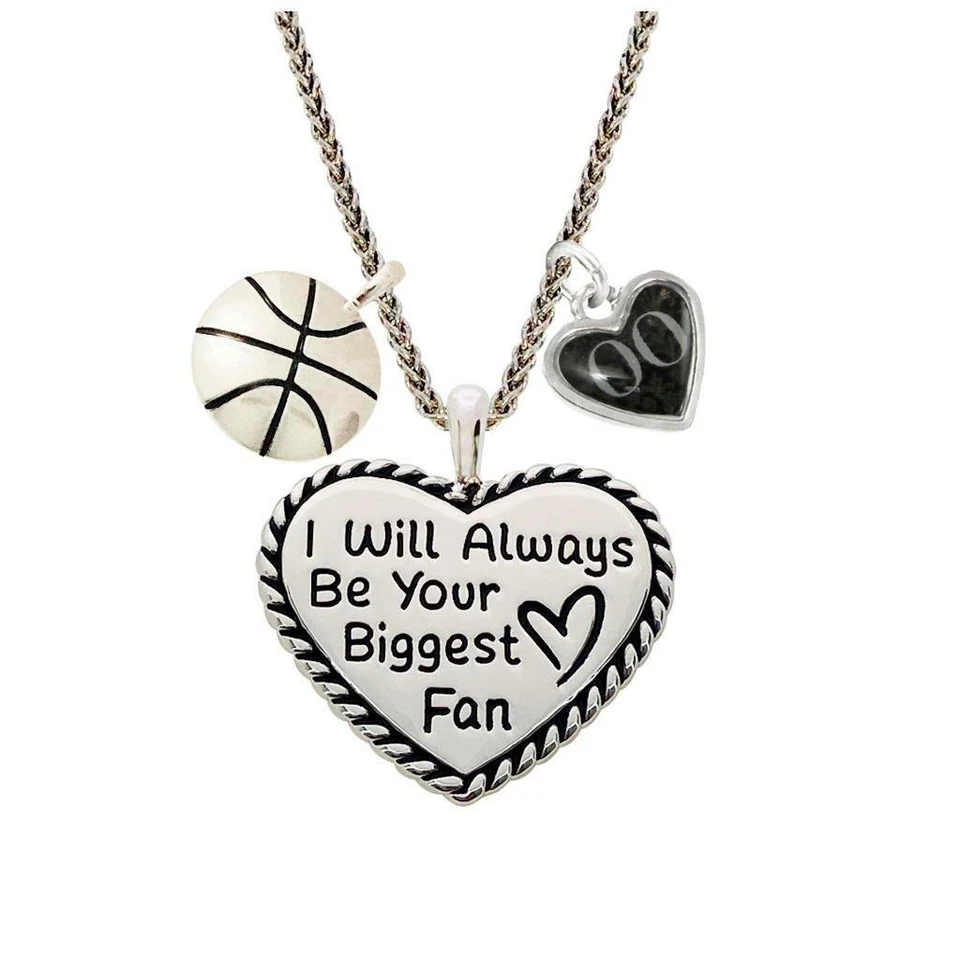 Collar de baloncesto personalizado I Will Always Be Your Biggest Fan número 0-50 Foto 1 de 1