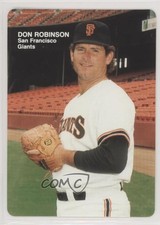 1989 Mother's Cookies San Francisco Giants Stadium Giveaway Don Robinson #22