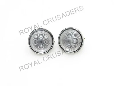 COMBINACIÓN DE LUZ TRANSPARENTE DE ESTACIONAMIENTO/GIRO PARA WILLYS JEEP CJ-3B CJ3 CJ5 (COD78 Foto 1 de 3