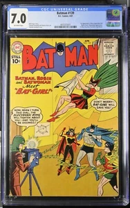 Batman 139 CGC 7.0 - OW - Primera aparición de la Bat-Girl original (Betty Kane) - Imagen 1 de 4