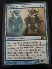 MTG Phantasmal Image M12 RARE Magic The Gathering Card Great Condition!
