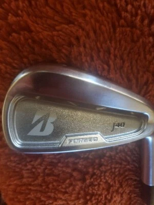 RH Bridgestone J40 Forged 6 Iron Steel Shaft Project X Rifle 5.0 Regular Flex - Image 1 of 4