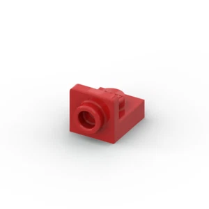 Lego 5x Platte Halterung 1x1 bracket inverted 36840 rot red - Picture 1 of 1