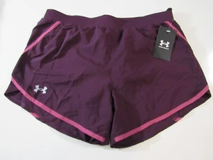 Womens 3" Under Armour Fly By 2.0 Shorts 1350196-501 Nwt - Picture 1 of 4