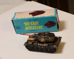  Vintage Die Cast Army Tank Pencil Sharpener NEW OLD STOCK - Picture 1 of 2