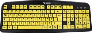 Clavier USB confort avec grandes touches contrastées - General Keys - Photo 1/1