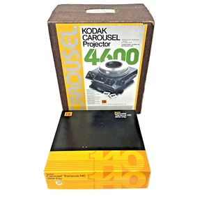 Kodak Carousel 4600 Slide Projector w/ Lens 140-Slide Tray Carousel - Tested - Picture 1 of 10