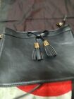 Lightweight small to Medium  Crossbody Bag for women with Tassel leather look