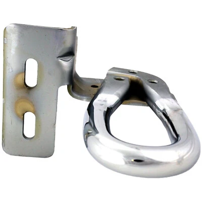 NEW OEM 11-16 Ford Super Duty LH Driver's Chrome Front Tow Hook Bumper Bracket - Image 1 of 4