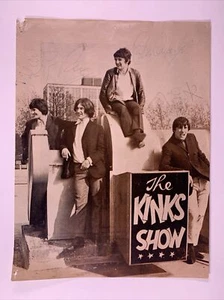 The Kinks Ray Davies Fully Signed Programme Cover Orig Vintage Full Line-up 1964 - Picture 1 of 15