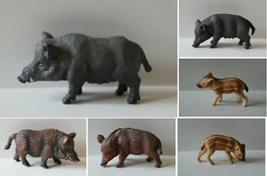 Schleich Waldtiere Wildschwein Schwein verschiedene Raritäten zur Auswahl - Bild 1 von 15