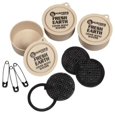 Hunters Specialties Fresh Earth Scent Wafers Pack of 9 Natural Scent Control - Image 1 of 3