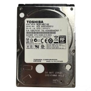 Toshiba 1.5TB MQ01ABC150 5400RPM SATA 2.5" Internal HDD Hard Disk Drive - Picture 1 of 3