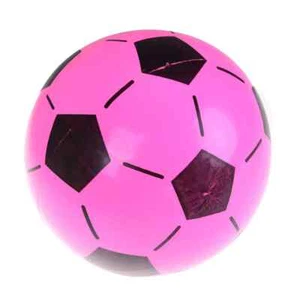 Lote de bolsas inflables de 10" de fútbol para niños deportes pelota de playa piscina juguetes juegos fiesta - Imagen 1 de 12