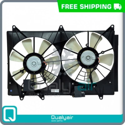 Engine Radiator Condenser Cooling Fan Assembly For 2009 Mazda CX-7 621-077 - Image 1 of 4