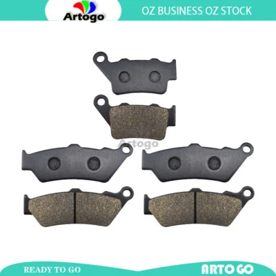 Pastillas de freno delanteras+traseras para BMW F 800 GS 2008-2012 2013 2014 2015 2016 2017 2018 Foto 1 de 3