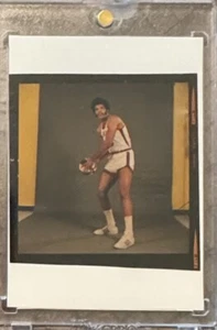 1972 TOPPS VAULT WILLIAM FRANKLIN SQUIRES ABA ORIGINAL COLOR BASKETBALL NEGATIVE - Picture 1 of 2