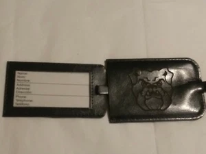 Georgia Bulldogs College Team Luggage Tag Bag ID Black - Picture 1 of 5