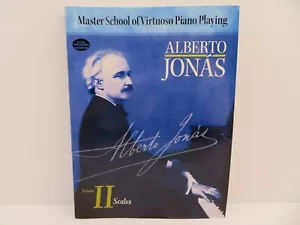 Master School Of Virtuoso Piano Tocando Alberto Jonas Volumen 2 Escalas Libro!! - Imagen 1 de 7