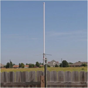 Tram Dual Band Vertical Base Antenna UHF VHF High Gain Fiberglass Ham Radio NEW - Picture 1 of 12
