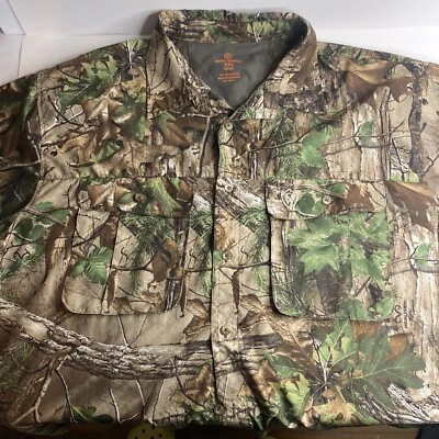 Game Winner Long Sleeve Button Up T-Shirt Mens 2XL  XXL  Camo Lightweight EUC - Image 1 of 4