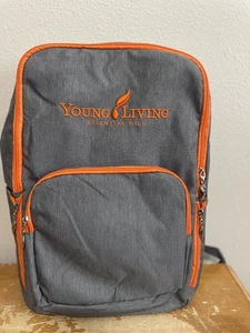Mochila Young Living Essential Oils gris naranja - Imagen 1 de 7