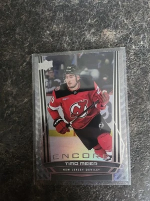 2025-26 Upper Deck Series 1 Encore Timo Meier Card# E-18 - Image 1 of 2