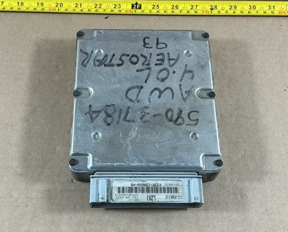 Módulo de controle de motor Ford Aerostar 1992 - 1993 ECU ECM F27F-12A650-PB - Imagem 1 de 4