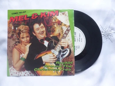MEL SMITH & KIM WILDE (MEL & KIM) - ROCKIN' AROUND THE CHRISTMAS TREE, 1987, EX - Image 1 of 4