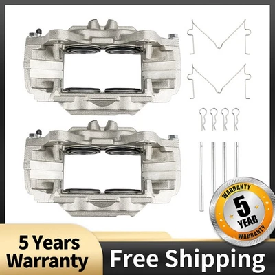 Brake Calipers Front for Toyota 4Runner 2003-2009 Lexus GX470 2003-2009 Pair - Imagem 1 de 4