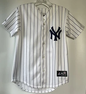 Vintage Majestic New York Yankees Mariano Rivera #42 Trikot Jugend Größe Medium - Bild 1 von 6