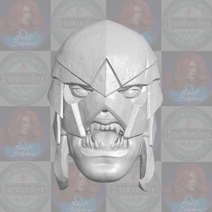 Orgul Ogre Barbarian v2 custom head for 1:12 1:18 1:10 & 1:6 action figures - Picture 1 of 1