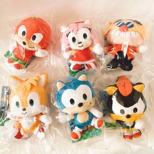 Sonic the Hedgehog Sonic and Friends Llavero de Peluche Juego Completo Sombra Nuevo - Imagen 1 de 13