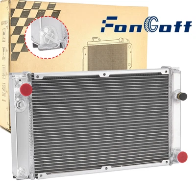 Radiador de aluminio de 3 filas para PORSCHE 944 1983-1991 2,5 L 2,7 L NO TURBO MT NUEVO Foto 1 de 4