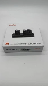 Godox MoveLink II M2 2.4g Wireless Lavalier Omnidirectional Microphone System  - Picture 1 of 3