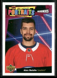 2020-21 Upper Deck - Ud Portraits Rookies Alex Belzile #P-85 (RC) - Picture 1 of 2