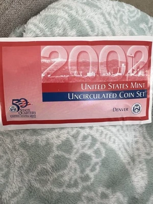2002 US MINT UNCIRCULATED COIN SET DENVER COA - Image 1 of 4