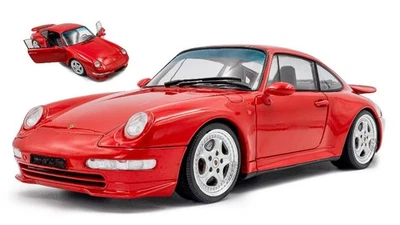 MODELLINO AUTO STATICO SOLIDO PORSCHE 911 993 CARRERA RS 1997 INDISCHROT 1:18 - Immagine 1 di 4