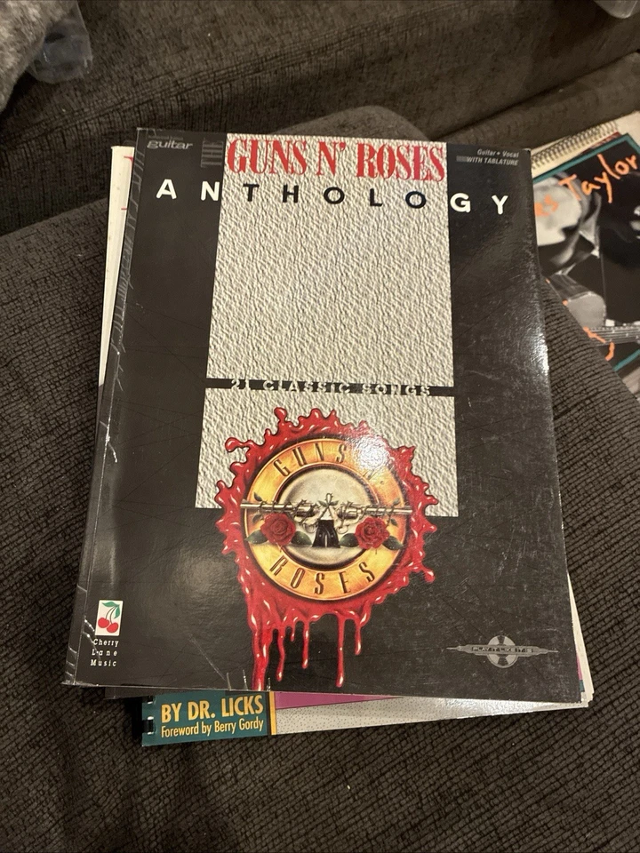 Guns N' Roses Anthology For Guitar, Vocal, with TAB 1994 Vintage Songbook - Image 1 of 1