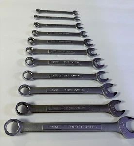 Juego de llaves combinadas Craftsman métricas 12pt 11 piezas 17 mm - 6 mm EE. UU. - Imagen 1 de 8