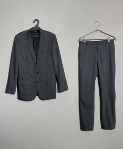 Dior Homme Business Wool Suit Blazer/Trosers Men's Gray Size: 48 - Picture 1 of 22