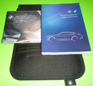 2023 BMW i4 GRAN COUPE OWNERS MANUAL SET +CASE 23 eDRIVE 35 40 xDRIVE M50 NEW - Picture 1 of 1