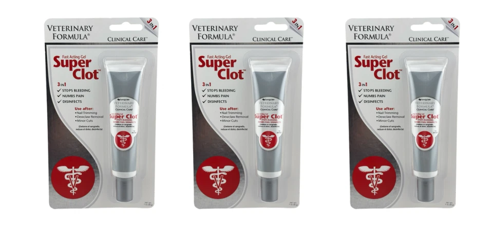 Synergy Labs Veterinary Formula Clinical Care Fast Acting GEL Super Clot 1 Oz