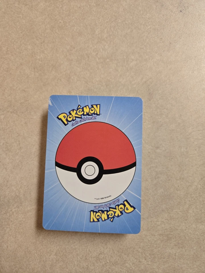 Pokemon Bicycle Playing Cards Collector's Tin Nintendo Pikachu Rare Vintage 1999 - Image 1 of 4
