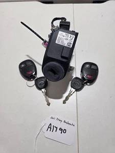 07-13 Chevy Suburban Avalanche Tahoe Silverado Ignition Switch with 2 Keys - Picture 1 of 3